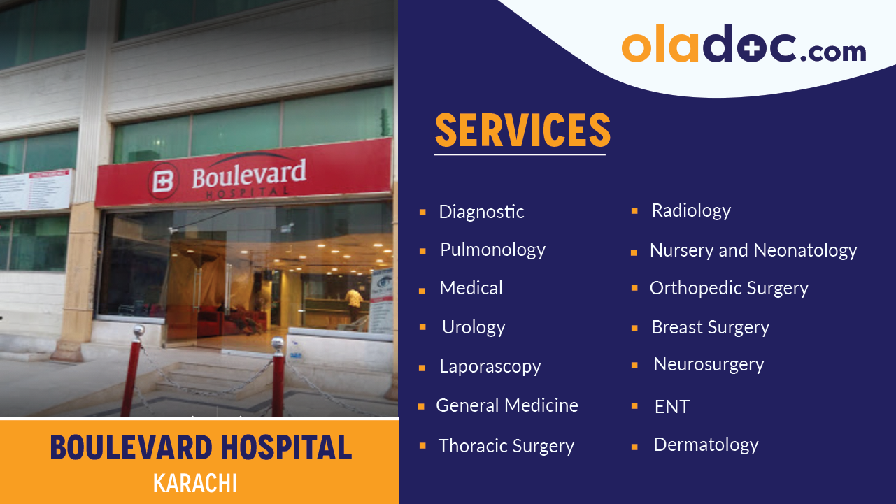 Services Offered by Boulevard Hospital Karachi